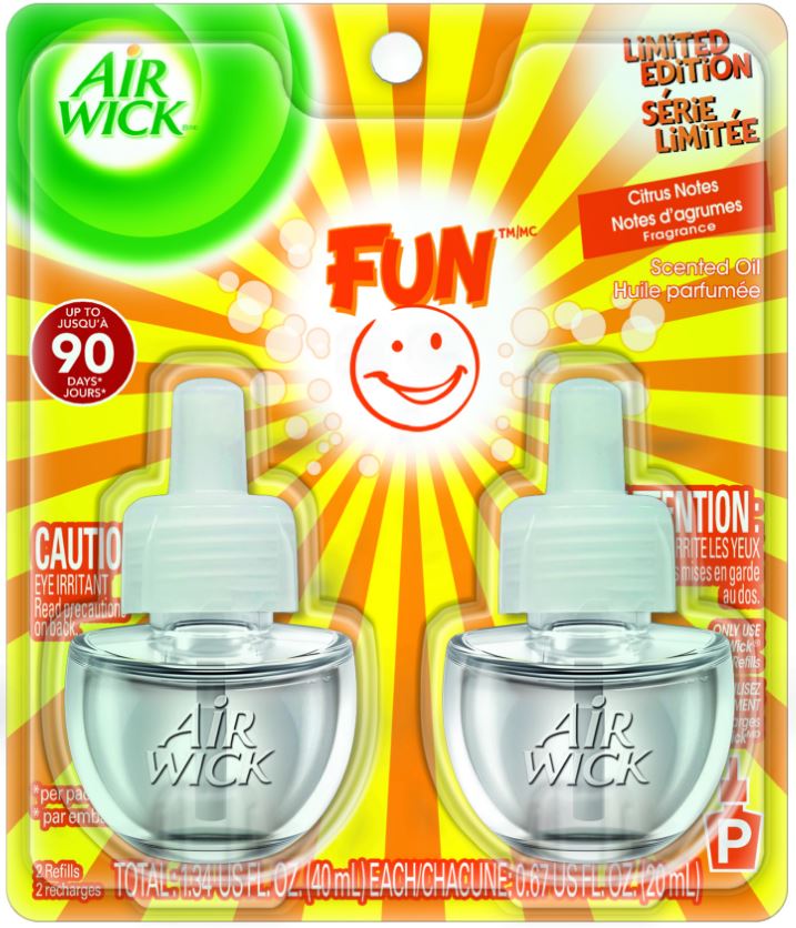AIR WICK Scented Oil  Fun Citrus Notes Discontinued